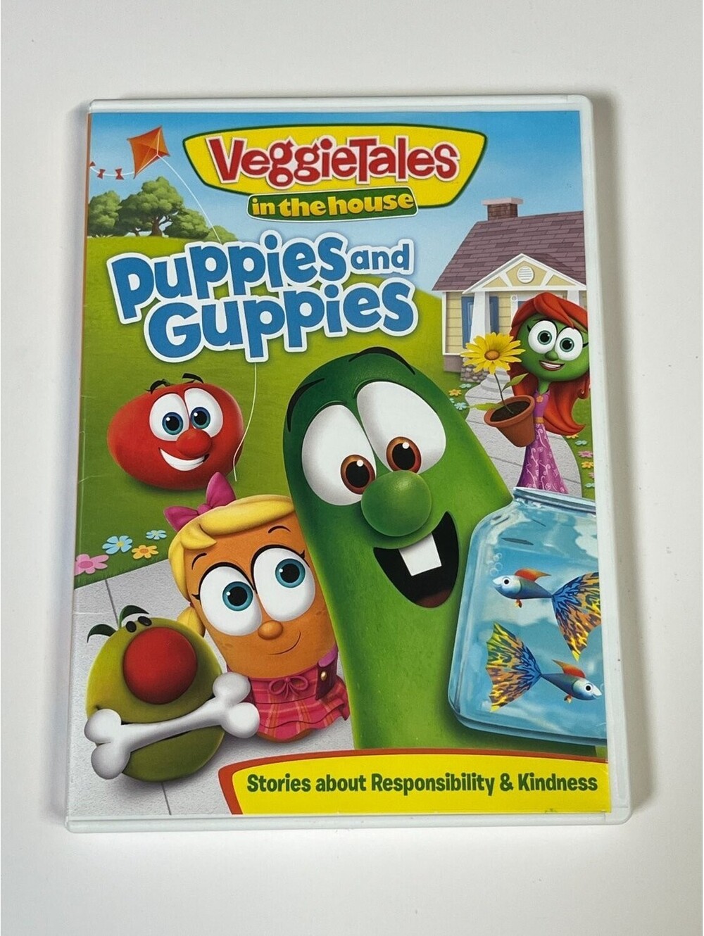 Veggie Tales in the House: Puppies and Guppies DVD Widescreen Children's